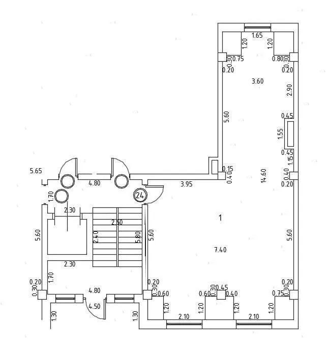 Жк New Life ул.Махтумкули / сквозная 78м2 КАДАСТР - 3/8/10