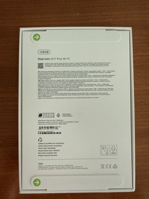 iPad mini 2024 (A17 Pro) Wi-Fi 128GB Blue – Sigilat