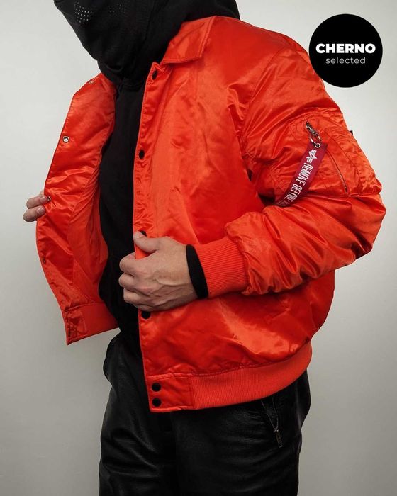 Мъжко бомбър яке ALPHA INDUSTRIES Coach Logo Bomber Jacket  - L•XL