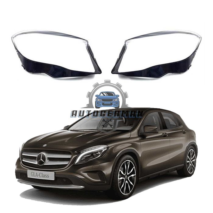 Капаци фарове Mercedes GLA 156 (14-17) стъкло фарове крушки Мерцедес ГЛА xenon