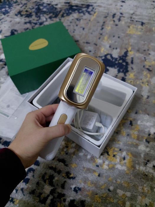 Yangi fotoepilyator – 5 rejim, sovutish funksiyasi, cheksiz chaqnashla