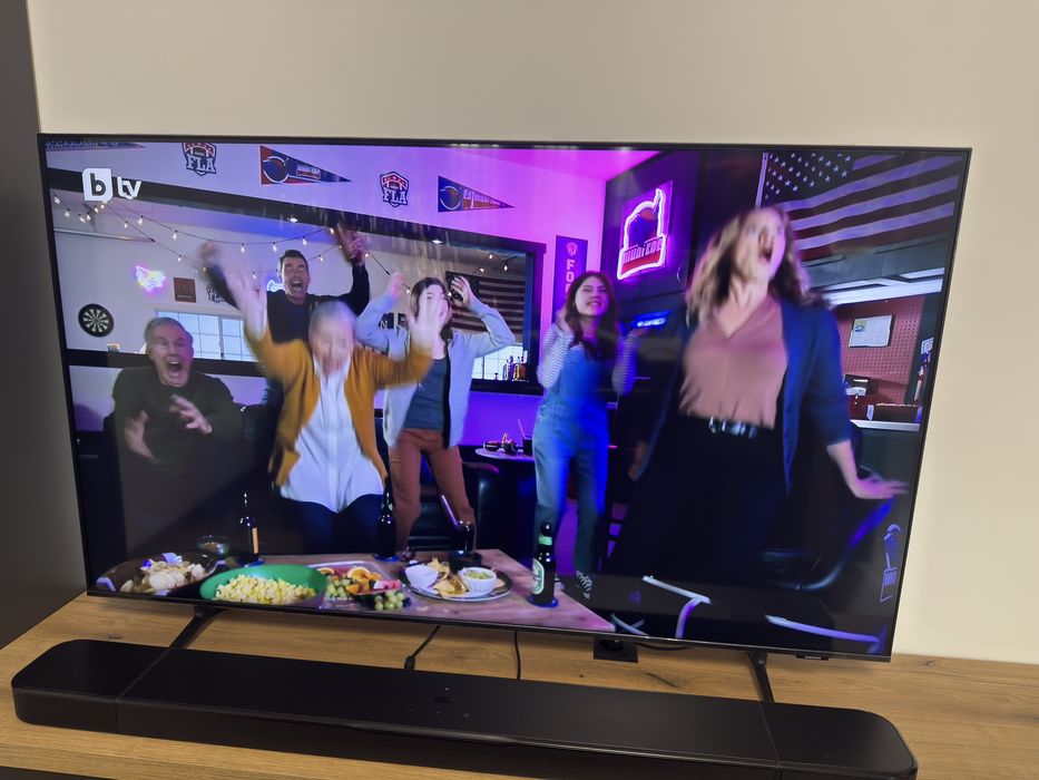 Samsung Qled 55 инча 4К ultra HD, клас Е