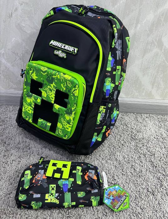 Комплект Рюкзак и пенал от Smiggle Minecraft