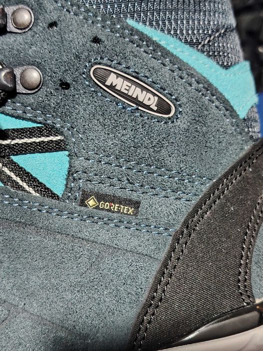 MEINDL ghete din piele, cu GoreTex, mărimea 39,5, interior 24,5 cm.