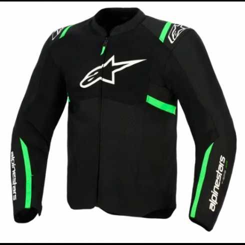 Текстилно мото яке ALPINESTARS T-SPS AIR V2 Black/Flue Green