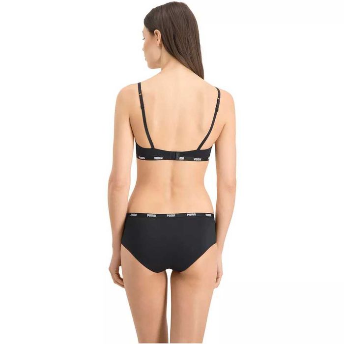 Puma, Set de chiloti hipster brazilian - 2 perechi, Negru  S