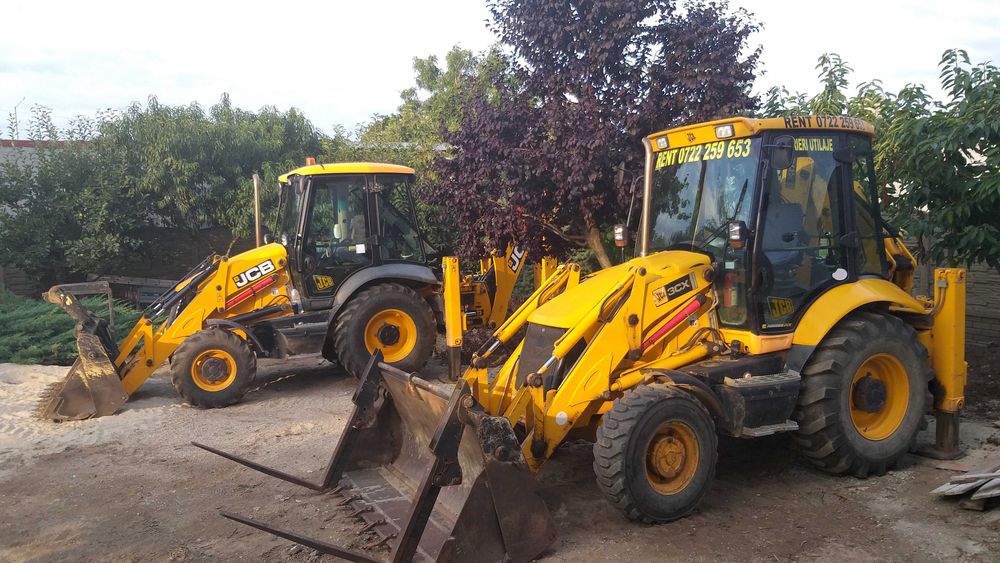 Servicii cu buldoexcavatorul ,excavații, dezapezire,demolari