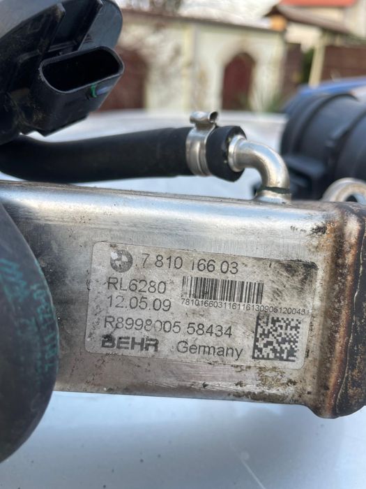 ЕГР охладител EGR BMW N47D20 / БМВ Н47Д20 е90 е87,е81 318d,320d,120d