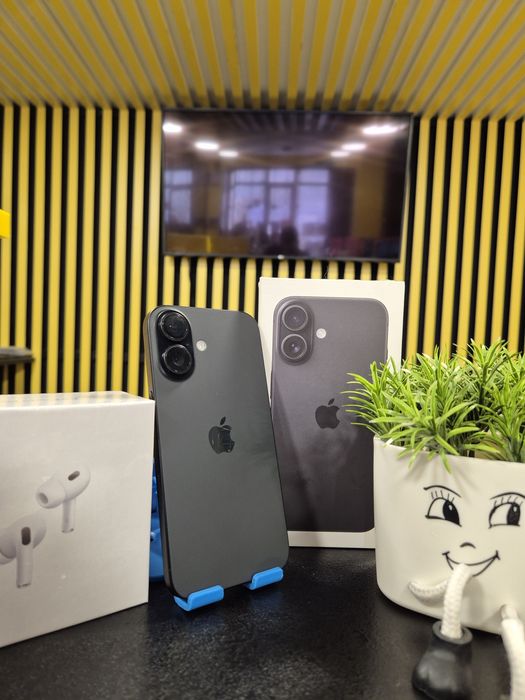 Iphone 16,128гб,100%,Kaspi0-0-24