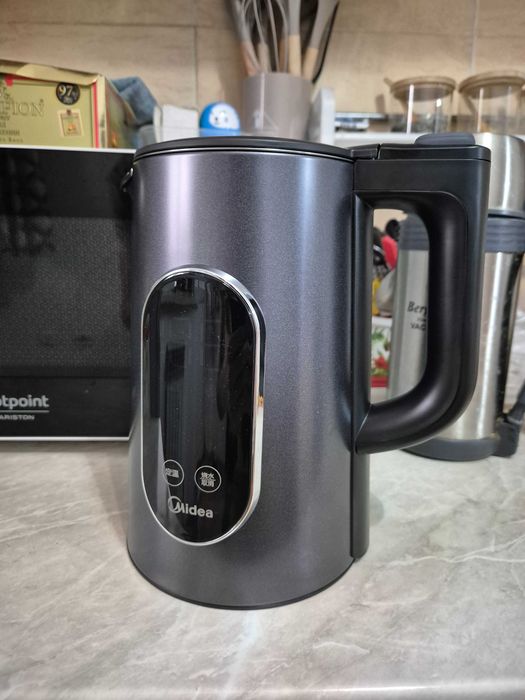 Умный электрочайник Midea MK-SHE1750 (1.7л, 316L сталь, дисплей) Новый