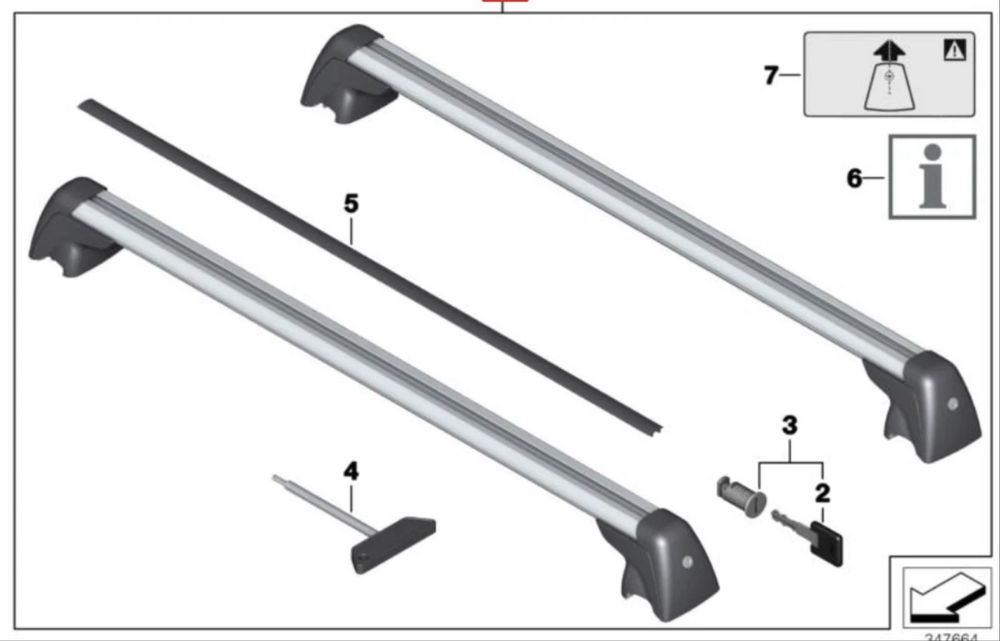 Thule / Mini Cooper Countryman R60 2010-2016