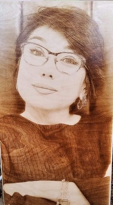 Портрет на дереве