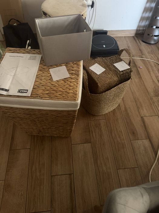 Ратанени кутии чисто нови