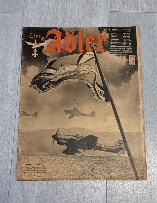 Set reviste Der Adler - Ww2 - editii franceza si germana