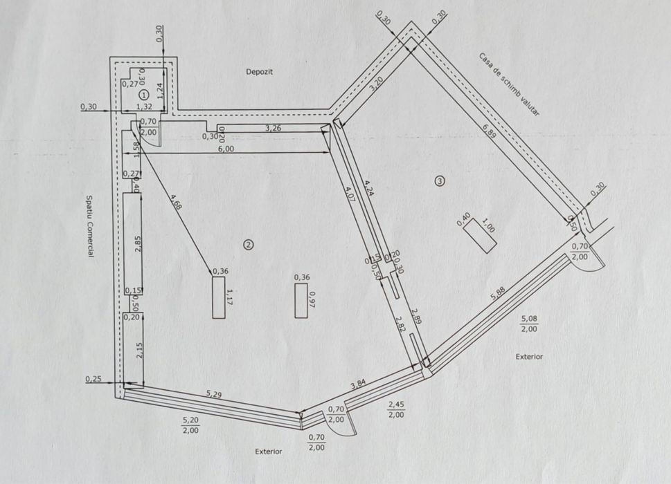 Spatiu central de inchiriat Moinesti