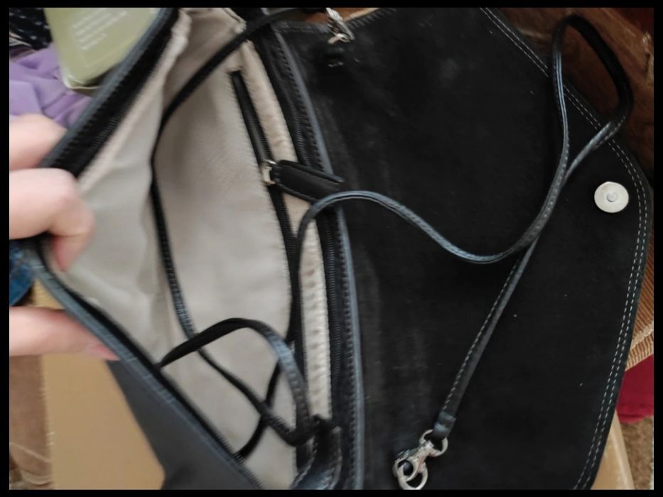 Poseta de umăr!Piele naturala!