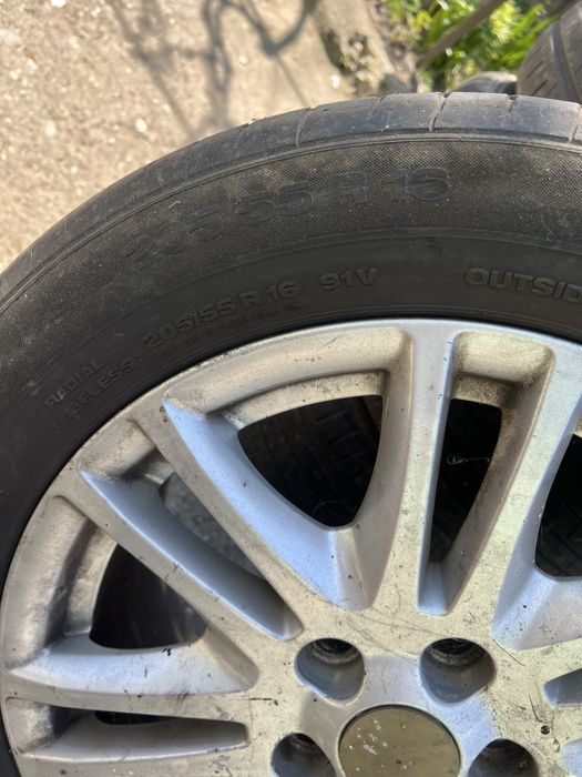Vand jante +cauciucuri 205 55 R16/ jante tabla +cauciucuri iarna 205/60 R16