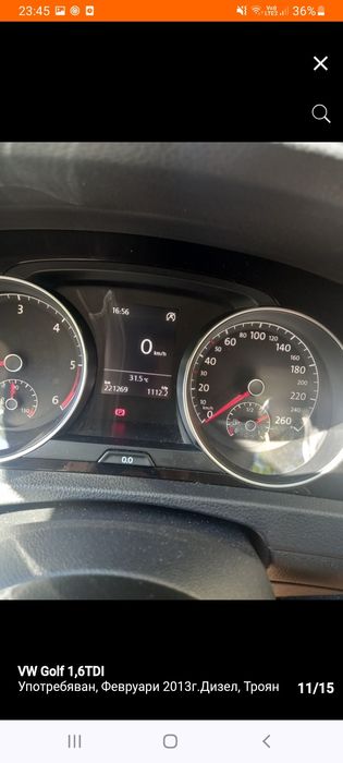 Vw Golf 7 1,6hdi