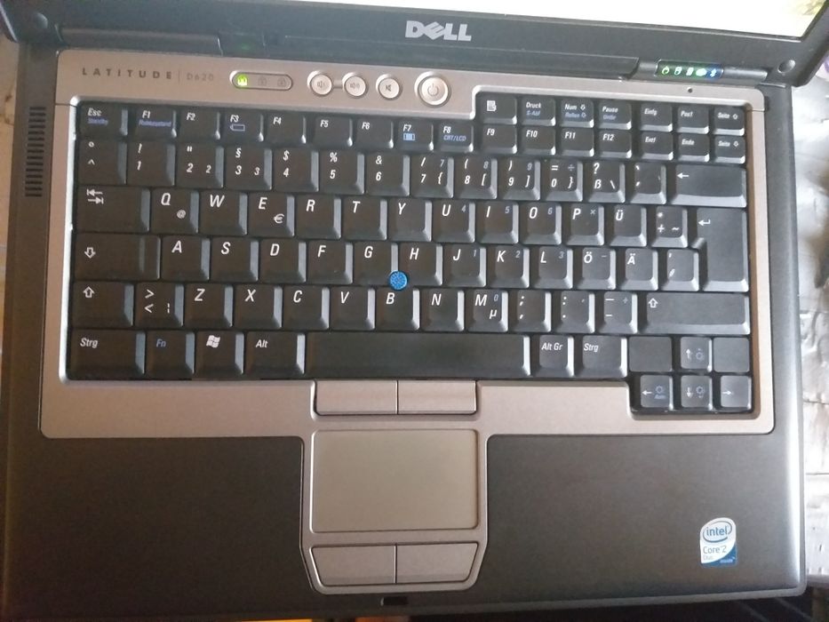 Laptop Dell D620, T7200 - 2 Ghz,2 Gb DDR2, serial port, hdd 80  gb