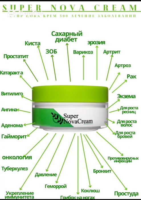 Супернова крем лечебный