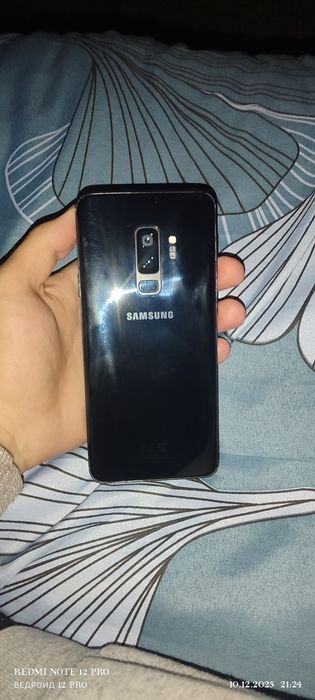 Продам рабочий, Samsung s9+, нужно заменить дисплей