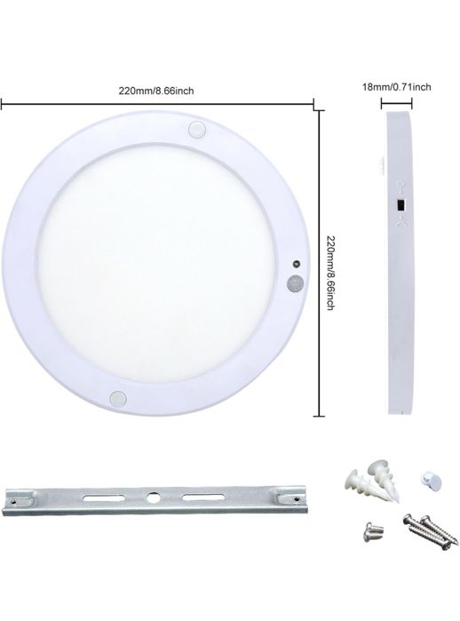 Led лампа за таван със сензор за движение