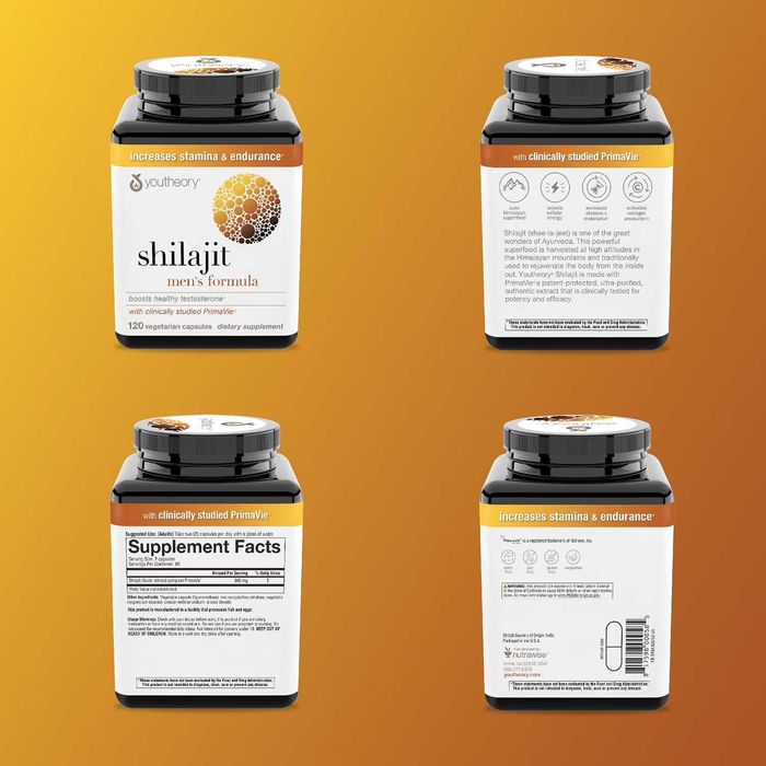 Шиладжит/ Мумие Youtheory Men's Shilajit Capsules, 120 ct. Америка