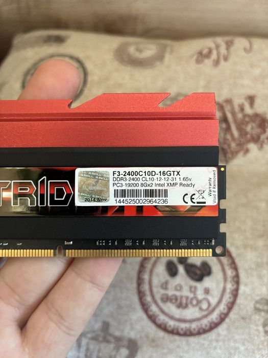 G Skill Trident X 2x8GB DDR3 2400Mhz