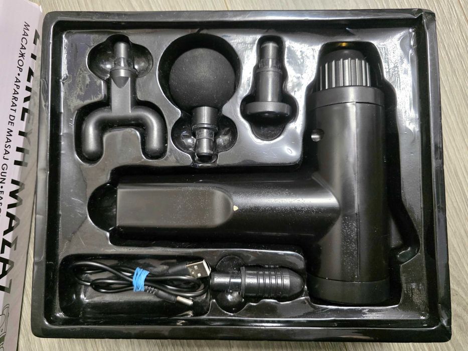 Pistol de masaj cu 6 niveluri de intensitate