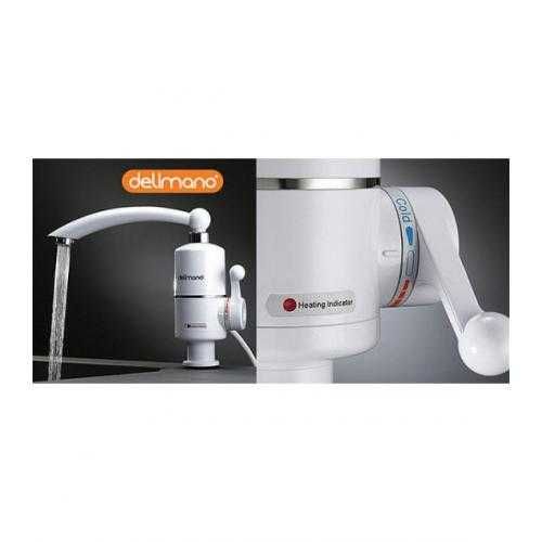 Пром Нови Delimano Нагревател за вода 3000w 24м гаранция Дисплей 2026