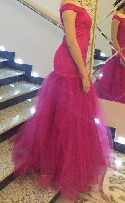 Вечернее платье пышное
