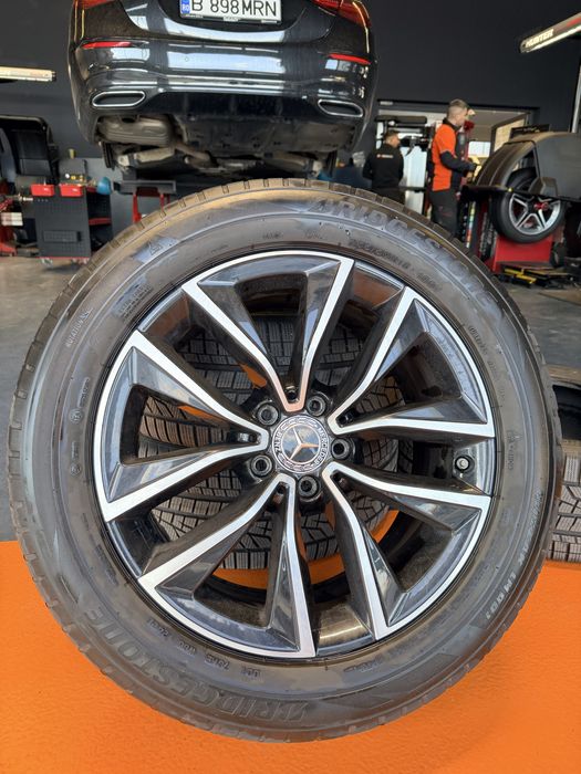 Jante originale Mercedes W223 S-Class R18 + anvelope