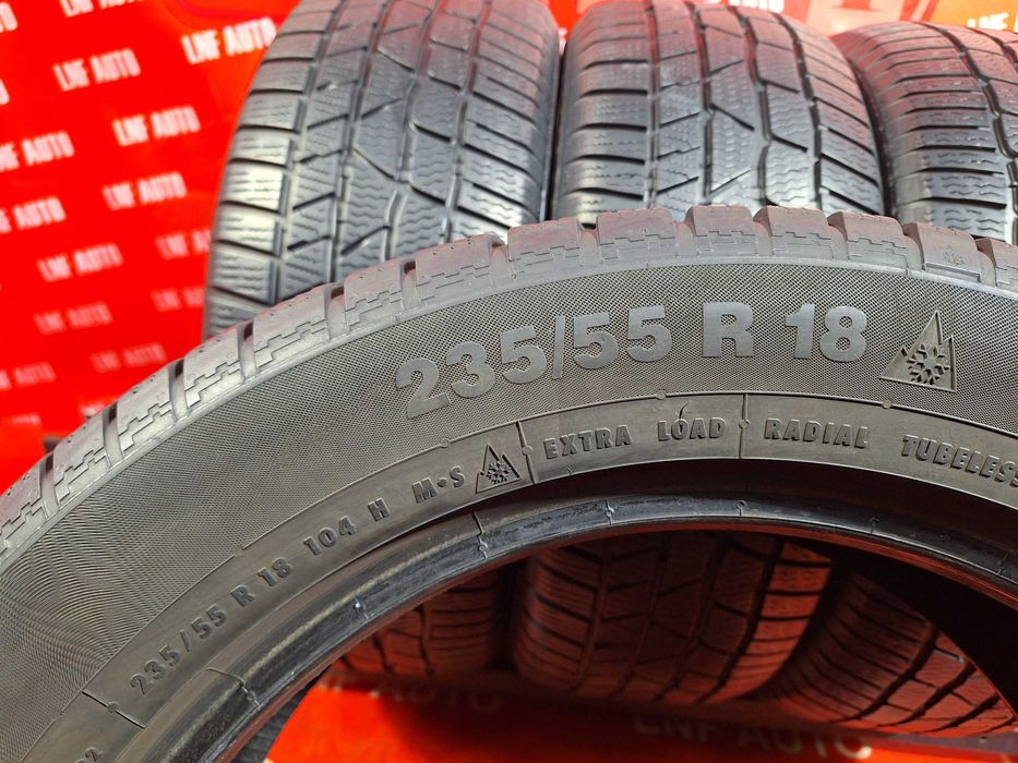 Anvelope de IARNA - 235/55/18 - Continental - 7.2 MM - DOT 2018 !