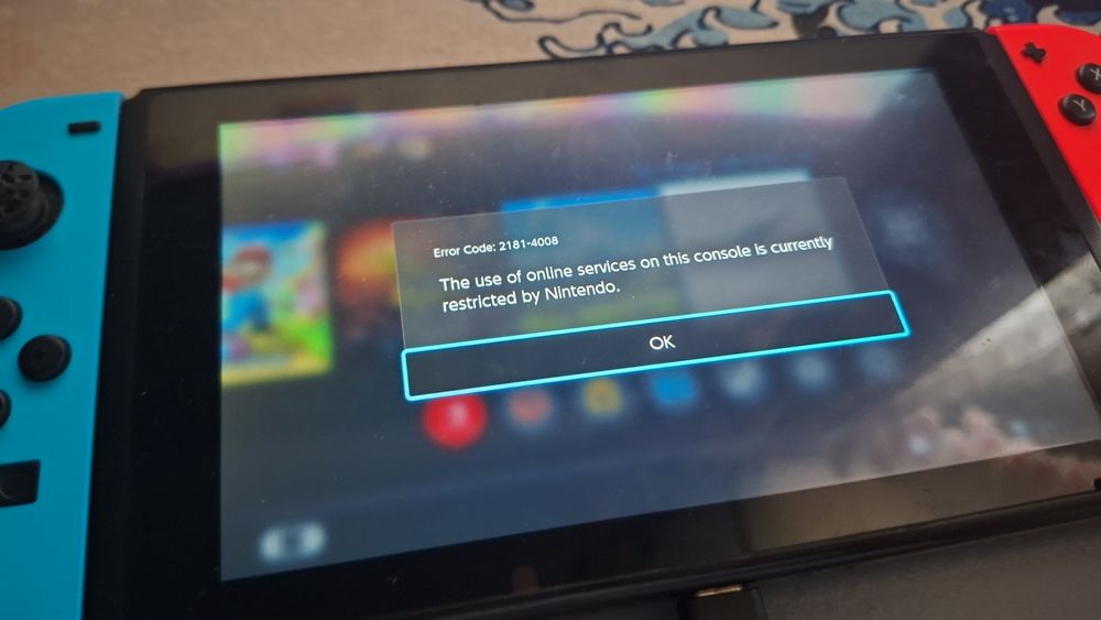 Nintendo switch banat online
