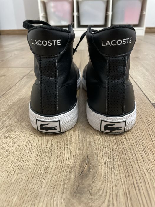 Adidași înalți Lacoste, mărime 37