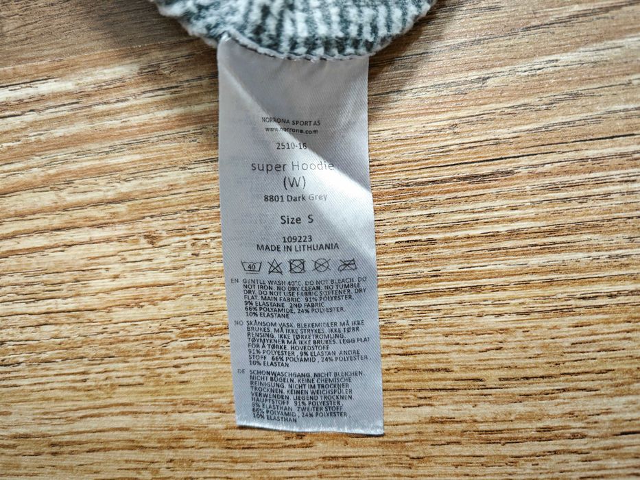 Norrona Polartec Оригинална дамска фланелка с качулка размер S