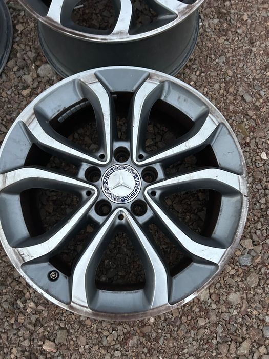 4бр. Алуминиеви джанти с датчици от Mercedes C W205 17 цола.