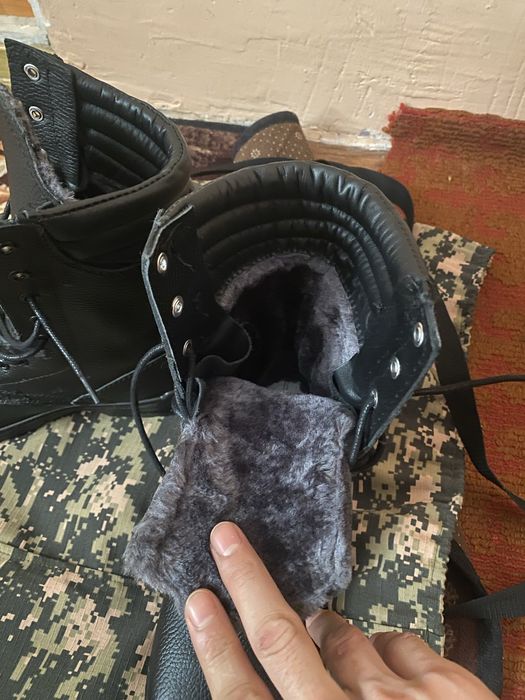 Новый зимние берцы