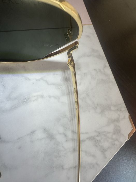 Ochelari soare Linda Farrow Quarry C4 Aur Carl Zeiss