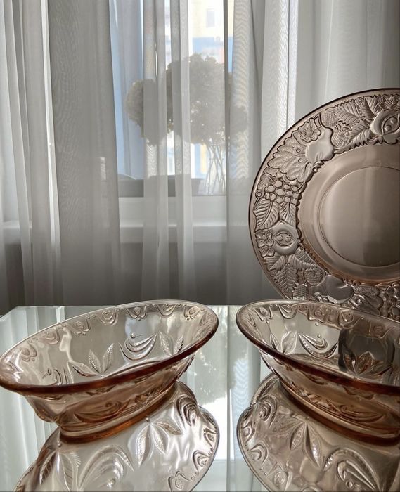 Посуда стеклянная карамель союз