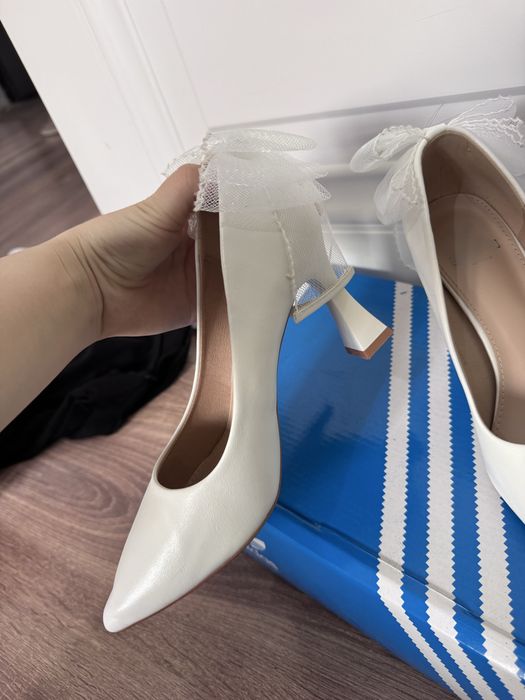 Туфли 6-7см с бантиком