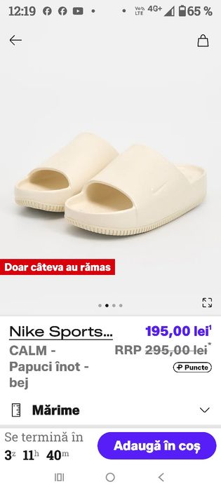 Papuci Nike nr 36