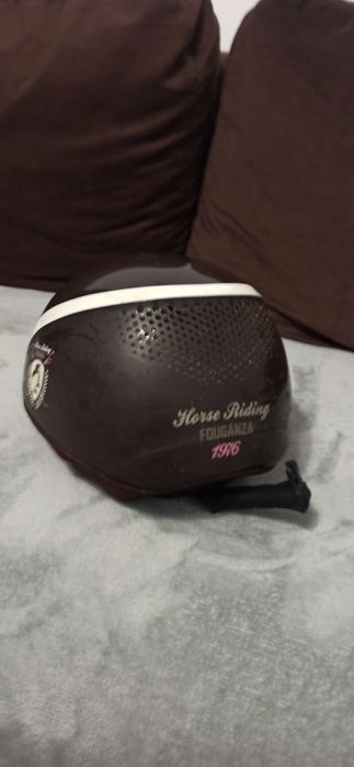 Tocă echitatie Fouganza mărimea 57-59 maro