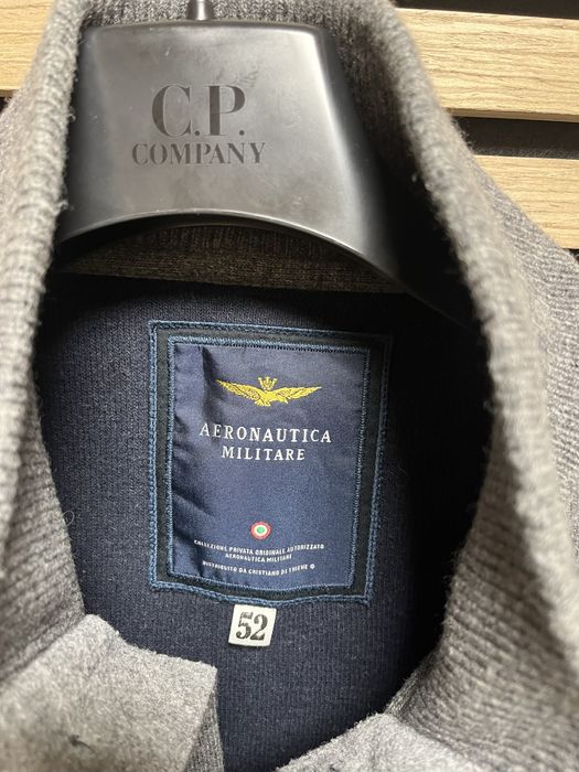 Aeronautica Militare : Wool Jacket - Вълнено яке/жилетка 52/Л Оригинал