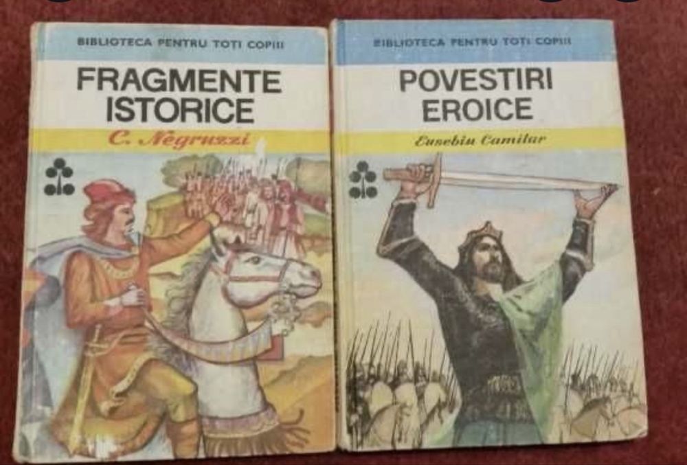 2 carti fragmente istorice povesti iroice