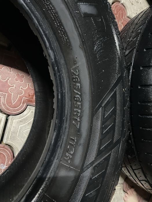 Шины от прадо 120  Hankook