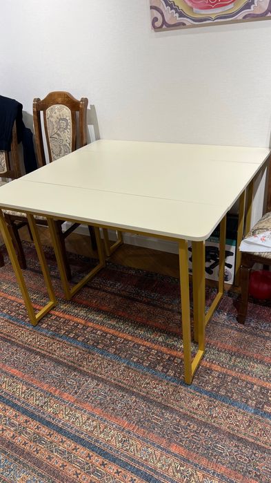 Стол-консоль трансформер 3,5 метра ЛДСП 110x50