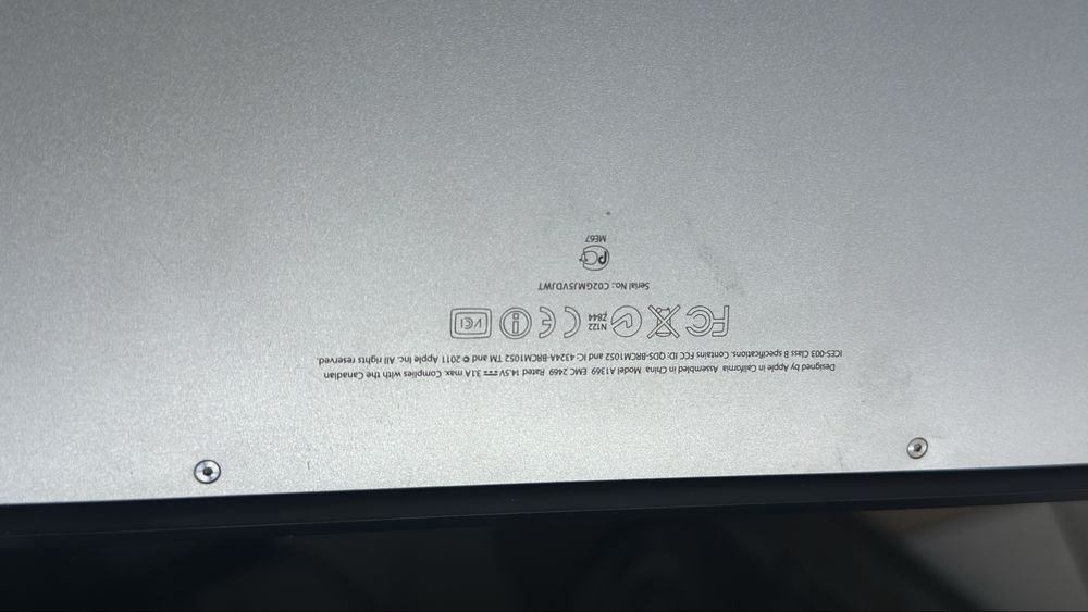Macbook Air 13" Mid 2011
