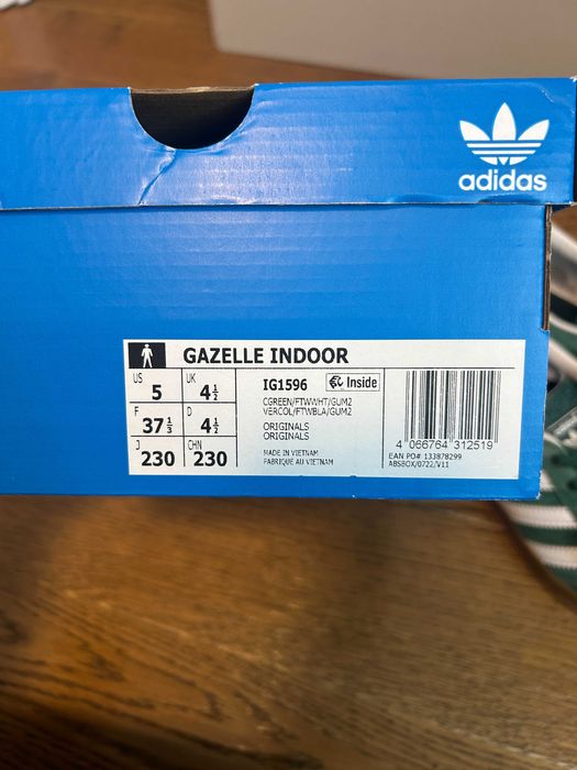 ADIDAS ORIGINALS Ниски маратонки 'Gazelle' в Тъмнозелено