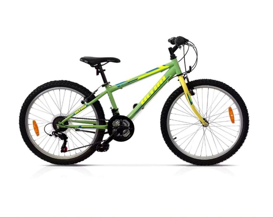 Vand bicicleta copii mtb Ultra Storm 24-Verde, 8-11 ani